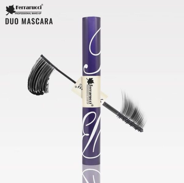 Ferrarucci Duo Brush Mascara Net Wt.8 - Image 3